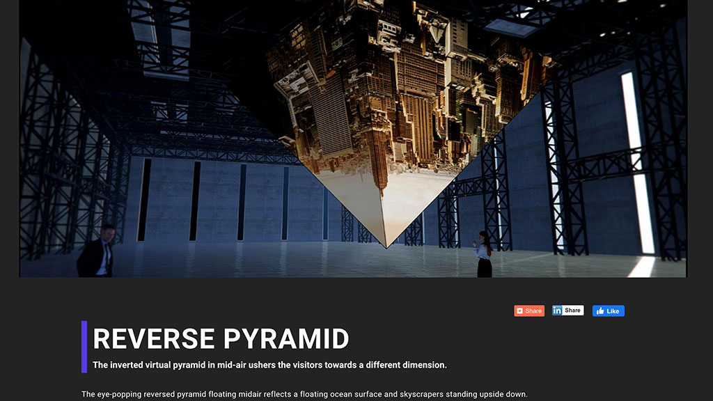 MUSEUM WEB -REVERSE PYRAMID-